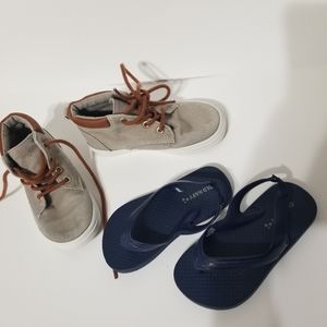 Old navy kids shoes and flip flop